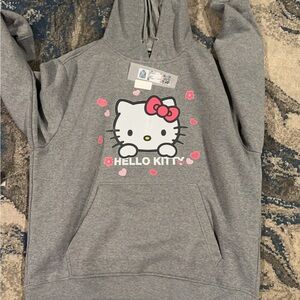 Hello Kitty Gray and Pink Hoodie